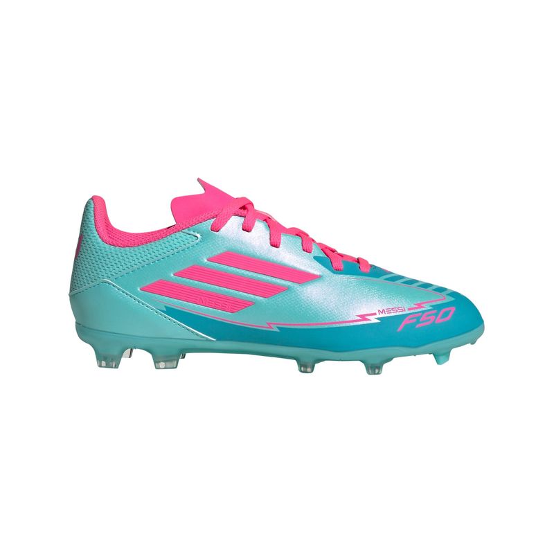 ADIDAS - Zapatos de Fútbol F50 League Messi Terreno Firme/Multiterreno Niños