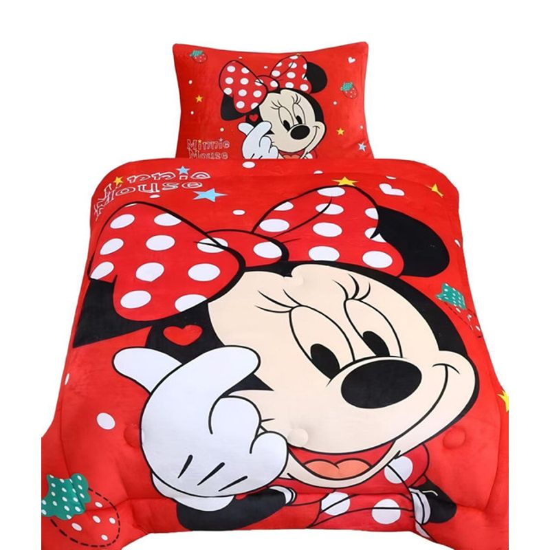 GENERICO - COBERTOR CHIPORRO PLUSH INVIERNO DISEÑO INFANTIL PLAZA Y MEDIA NIÑA
