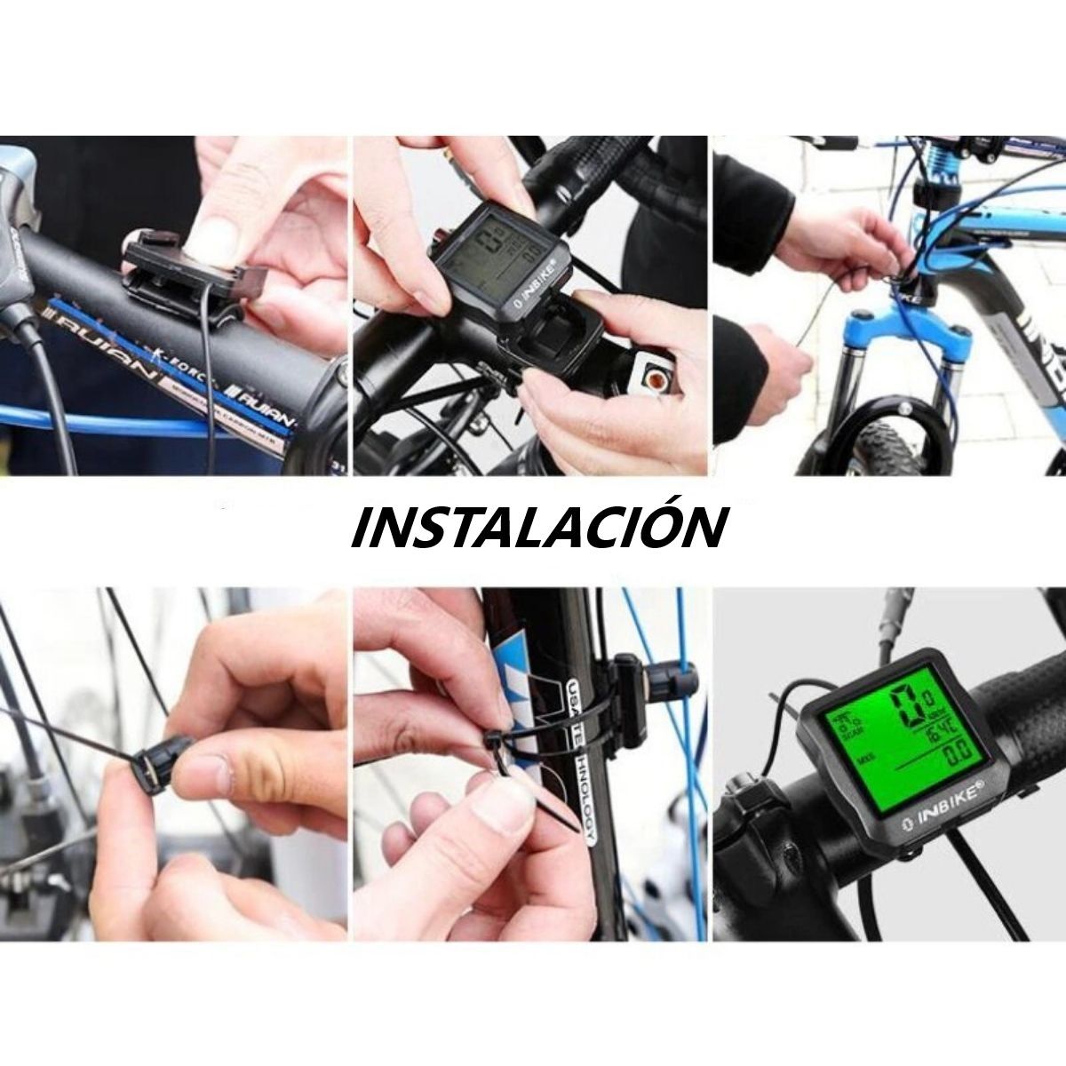 INBIKE - Ciclocomputador Velocimetro Retroiluminado Inbike