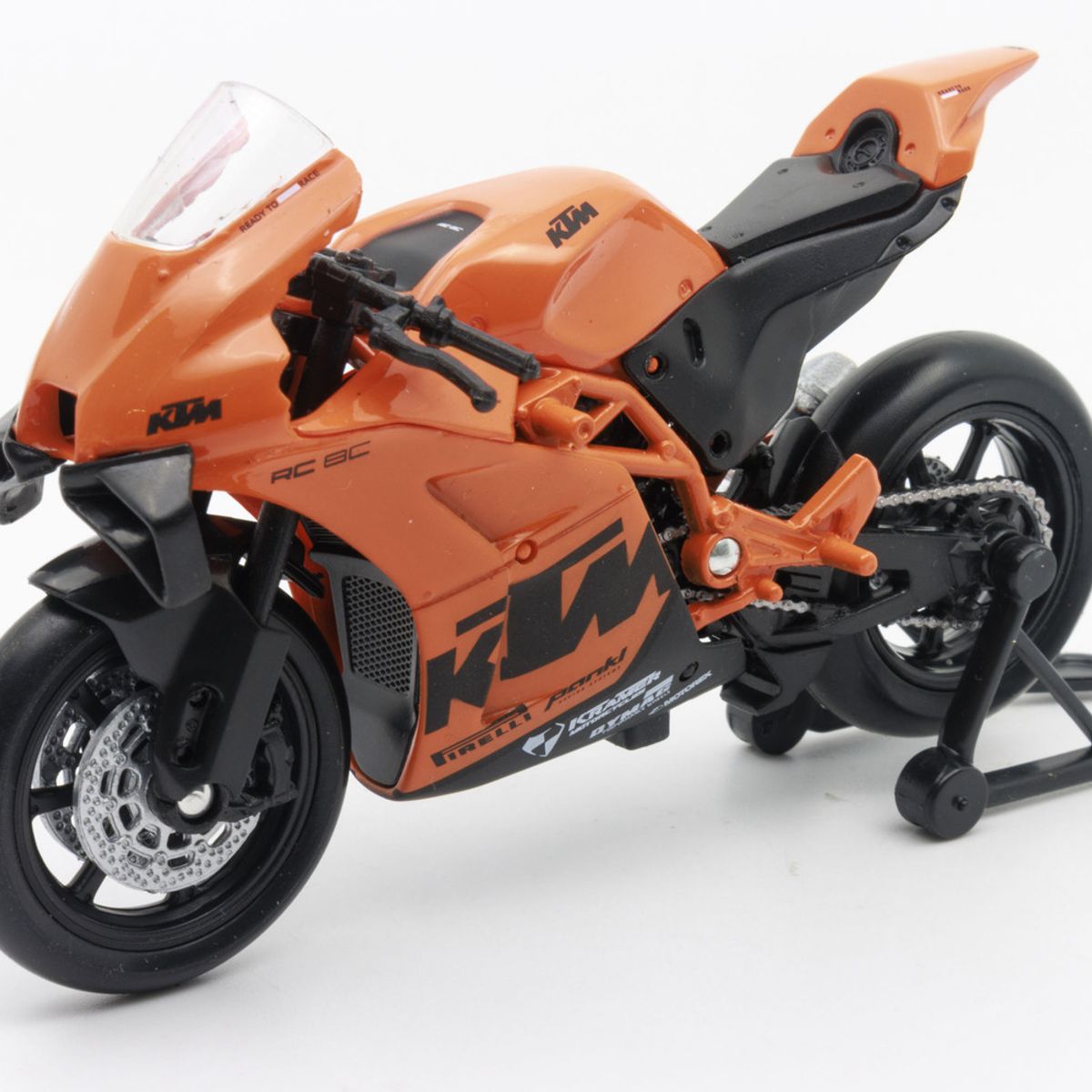 WELLY - Moto KTM RC 8C Escala 1:18 - Welly