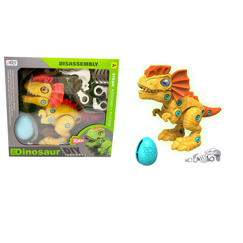 TOYNG - Dinosaurio Amarillo Armable - Toyng - Toyng