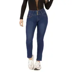AGW - Jeans Full Push Up Levanta Cola Corte Colombiano - Calce Perfecto