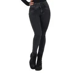 AGW - Jeans Full Push Up Levanta Cola Corte Colombiano - Calce Perfecto