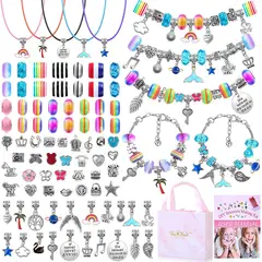 LUKOVEE - Kit Bricolaje Para Hacer Pulseras Cuentas Abalorios 36 Color