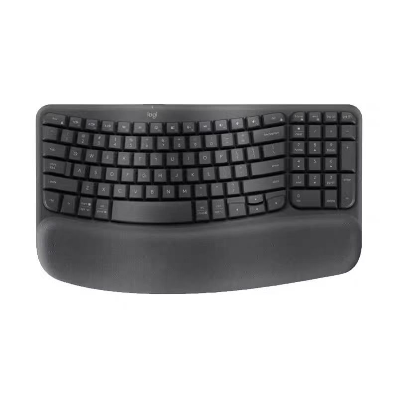 LOGITECH - Teclado Logitech Wave Keys - Grafito