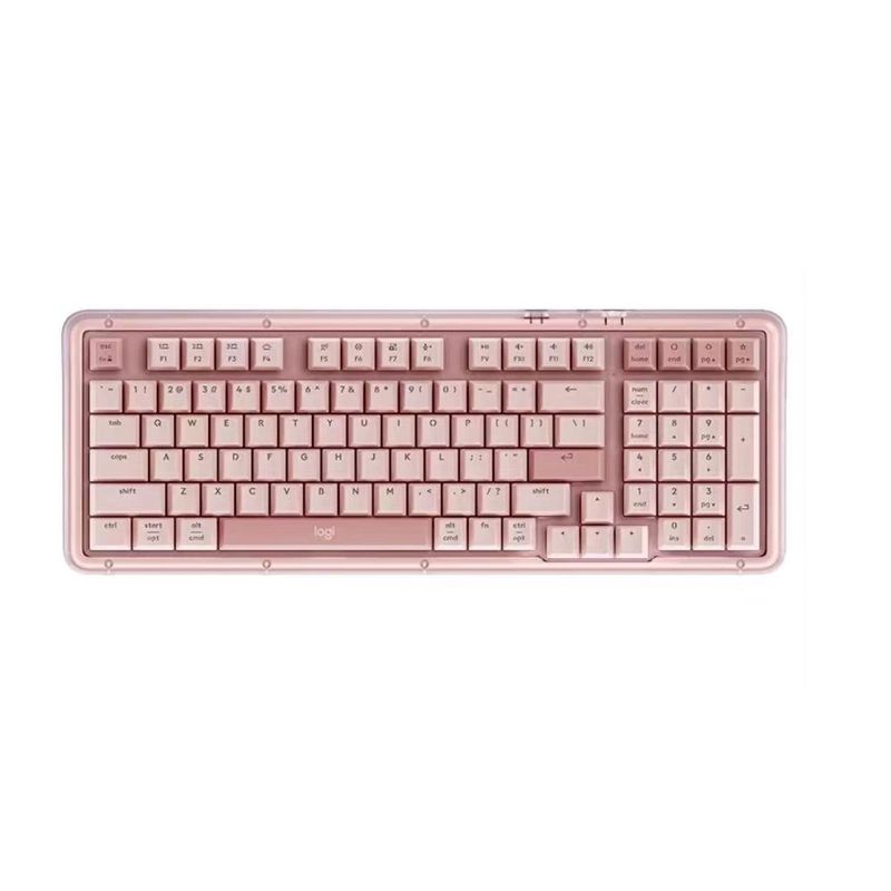 LOGITECH - Teclado Logitech K98M Español-Rosa