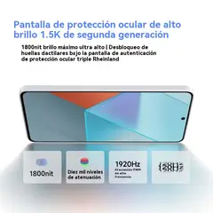 XIAOMI - Redmi Note 13 PRO 5G 12GB+512GB Azul