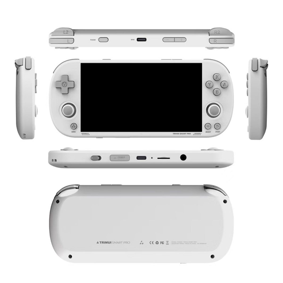 BRO TOUMI - Toumi TRIMUI Smart Pro IPS GBA gaming console-Blanco