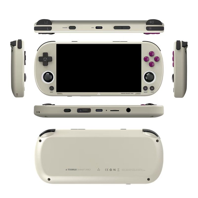 BRO TOUMI - Toumi TRIMUI Smart Pro IPS GBA gaming console-Negro