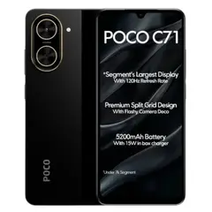 XIAOMI - Poco C71 4G 64gb Negro 3gb Ram