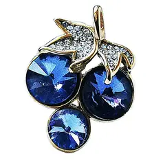 VIVAFELICIA - Anillo Acero Vendimia Azul