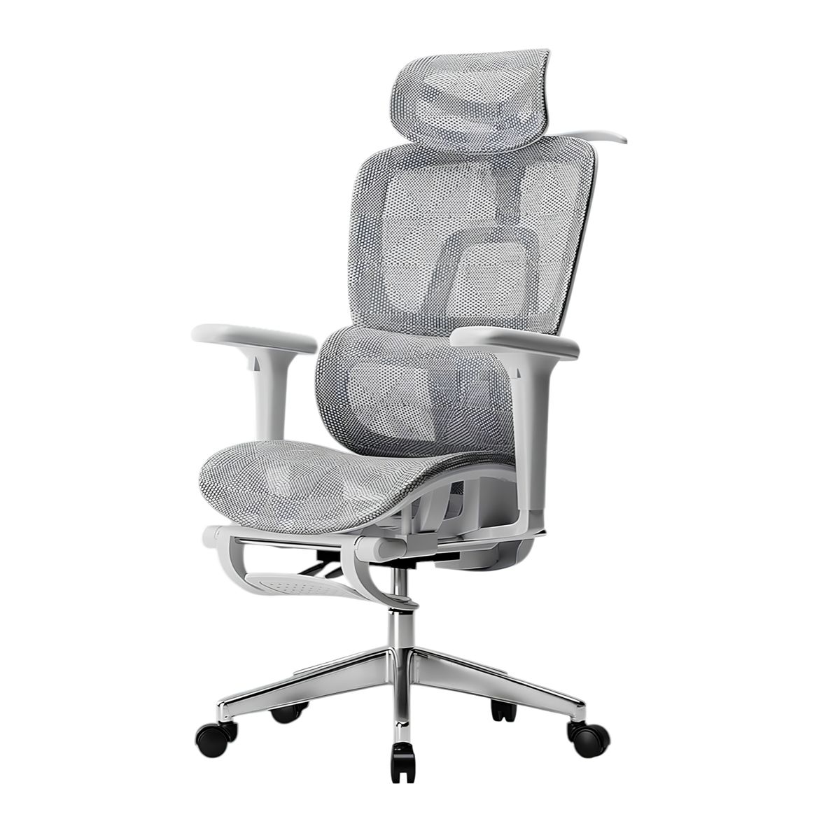 LUBABYCAS - Silla De Escritorio Reclinable E14 Blanca By LuBabycas