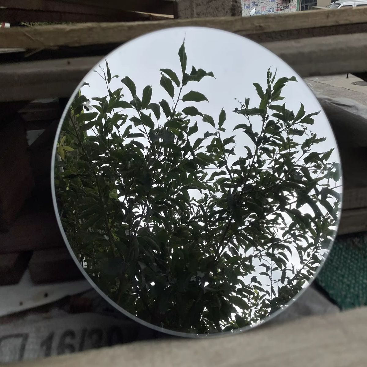 GENERICO - Set de 4 Espejos Redondos de 20CM Taller Sin Fronteras