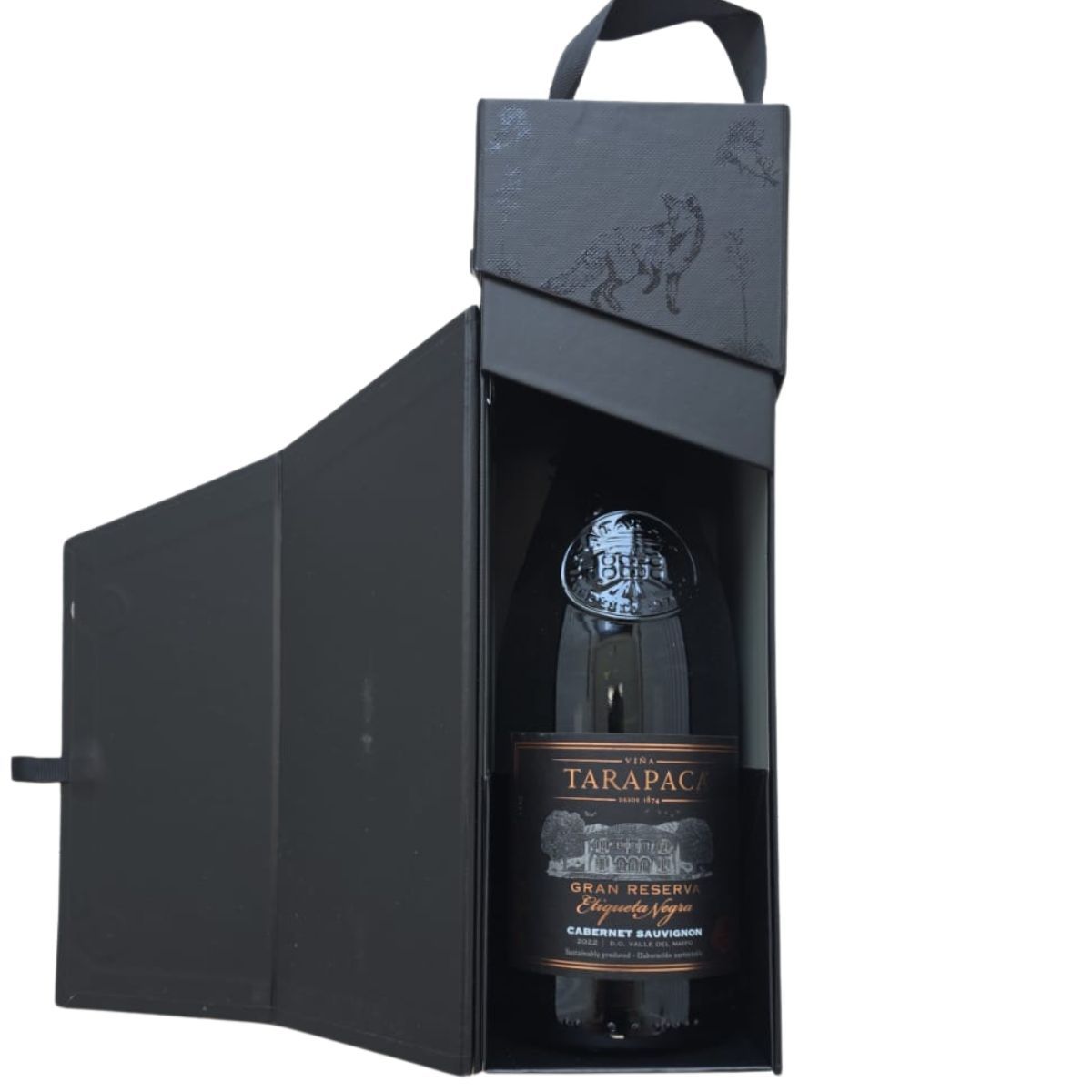 TARAPACA - Estuche Vino Tinto Tarapacá Gran Reserva 2021 Botella 750ml