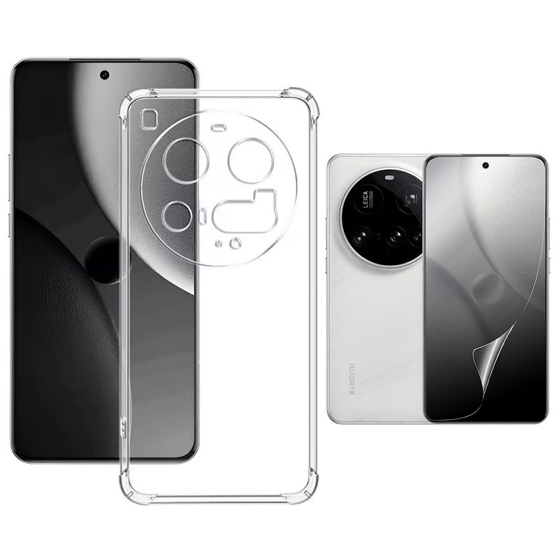 GENERICO - Carcasa Transparente Para Xiaomi 15 Ultra - Lamina Hidrogel
