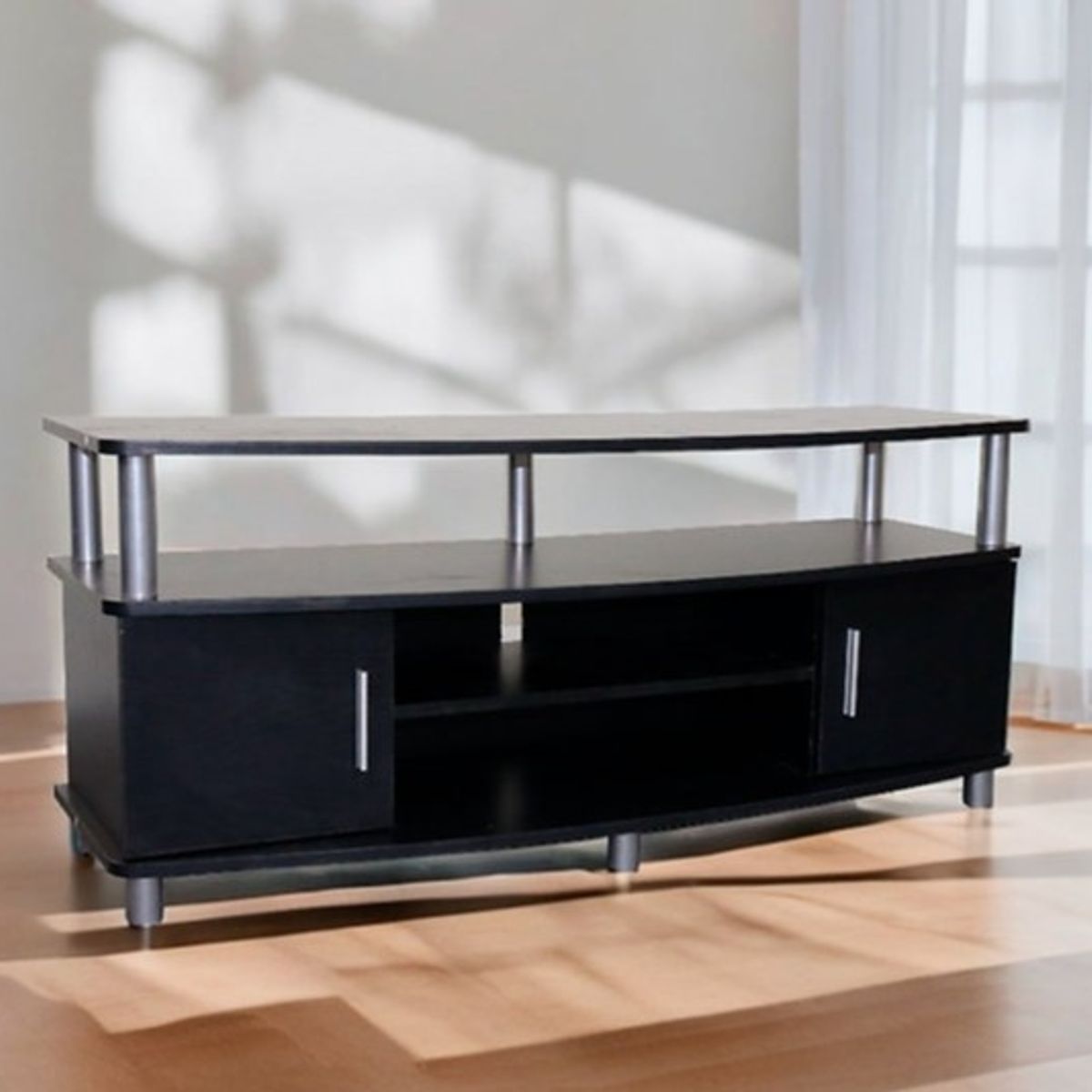 HABITA2 CHILE - RACK TV ELEGANT NOIR 120X40X52 MESA DE TELEVISOR