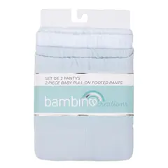 BAMBINO - Set 2 Pantys Blanco Estrellas Niño 0-3 Meses