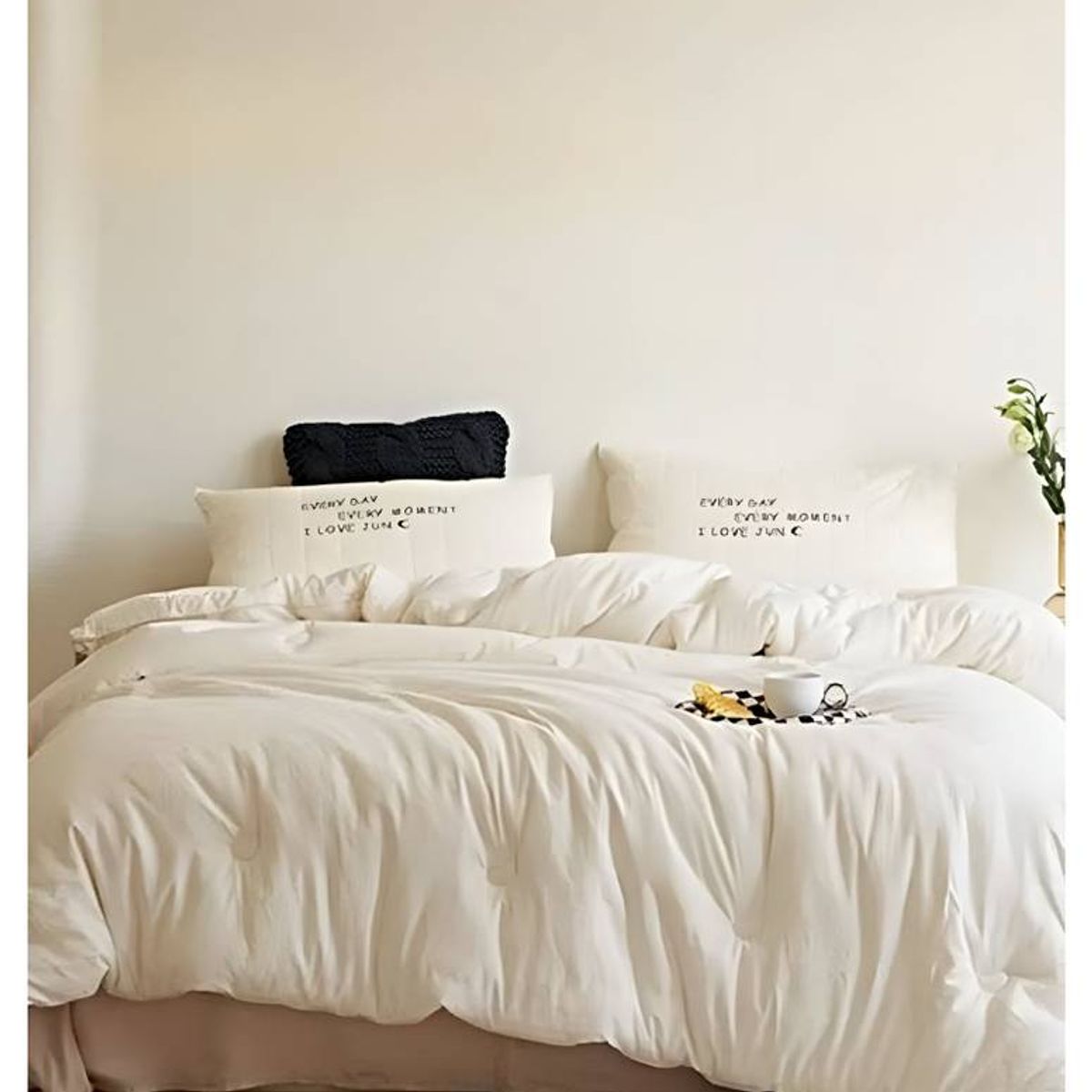 GENERICO - Cubrecama Estilo Nórdico Suave y Cálido 240x220 cm