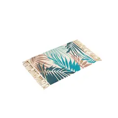 GENERICO - Set de 3 Alfombras de Lino 60x90 cm para Bajada de Cama V6