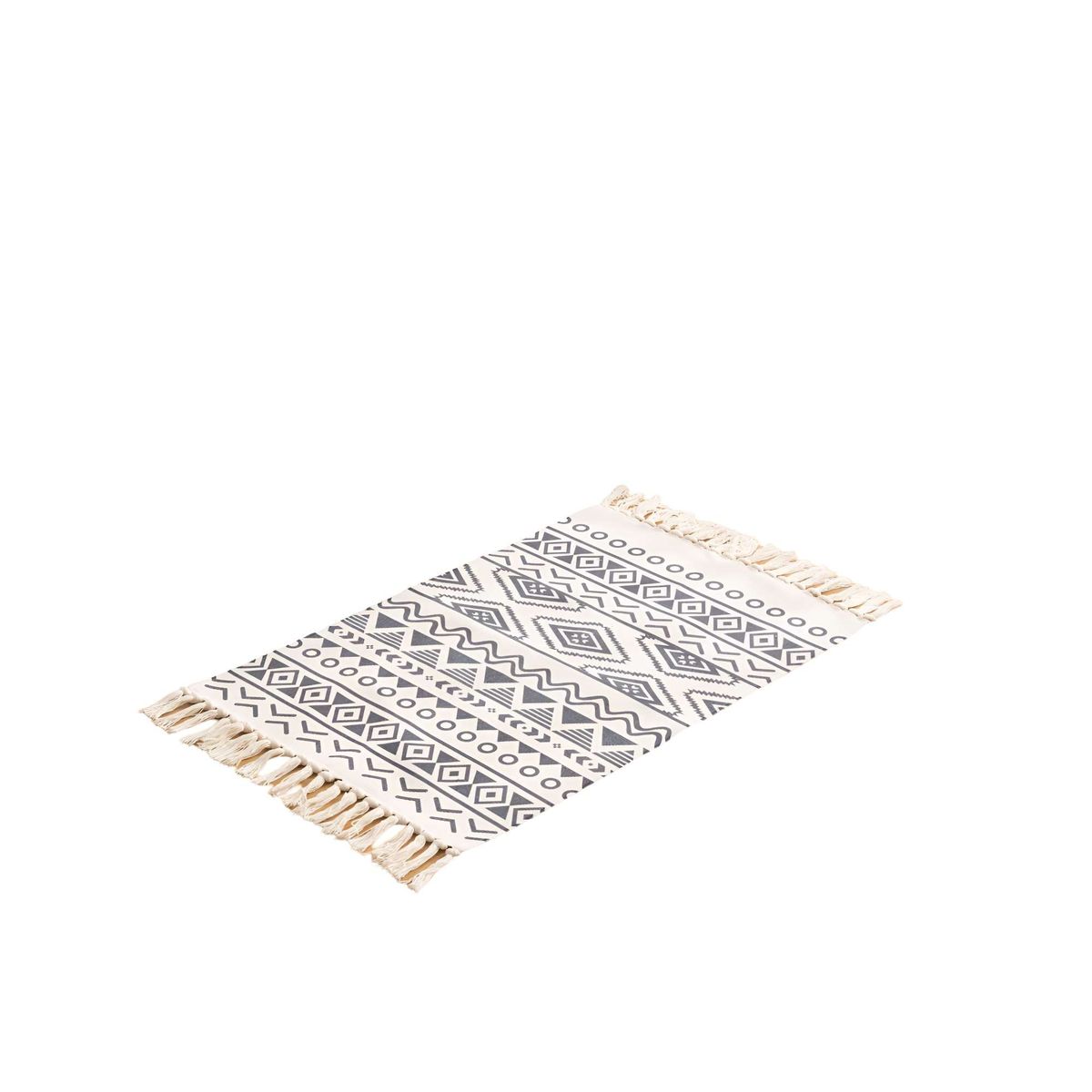 GENERICO - Set de 2 Alfombras de Lino 60x90 cm para Bajada de Cama  V17
