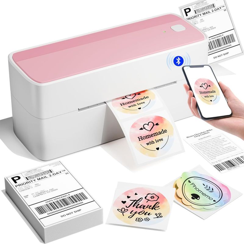 VERCI - Phomemo 241bt Impresora Térmica Bluetooth Portátil 118mm