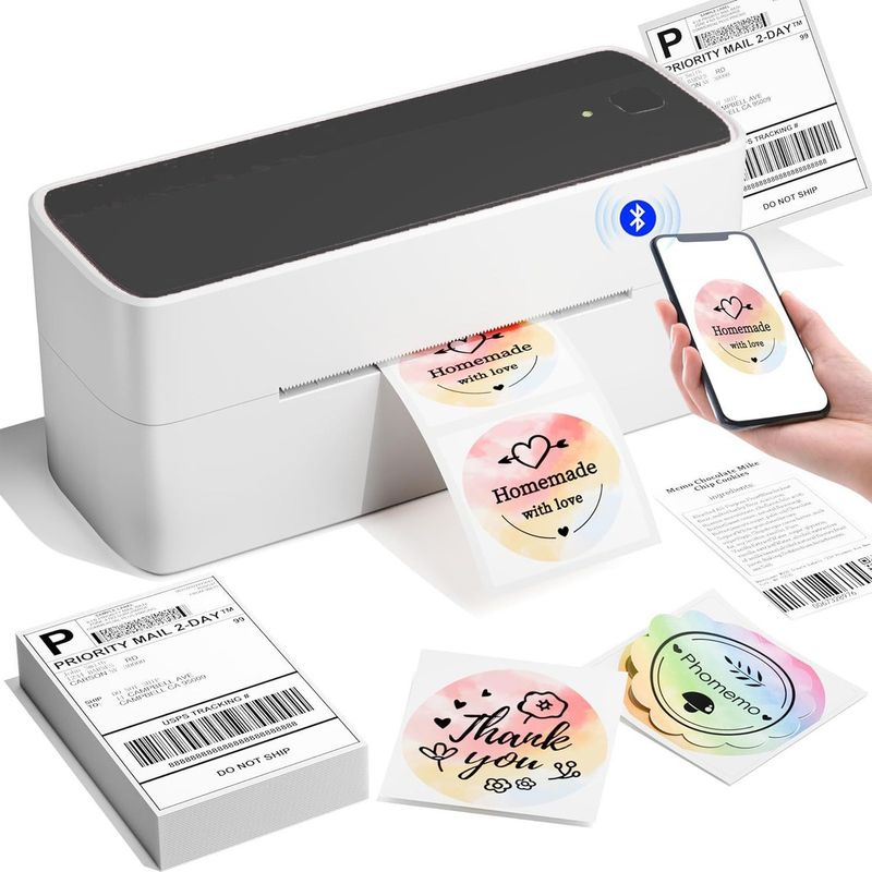 VERCI - Phomemo 241bt Impresora Térmica Bluetooth Portátil 118mm