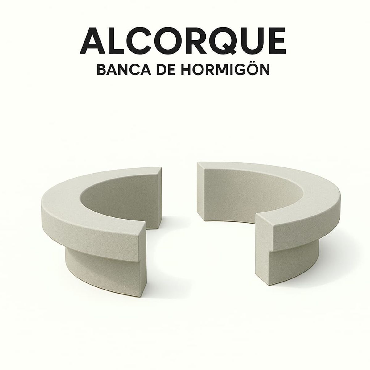 GENERICO - Banca Prefabricado de Hormigón