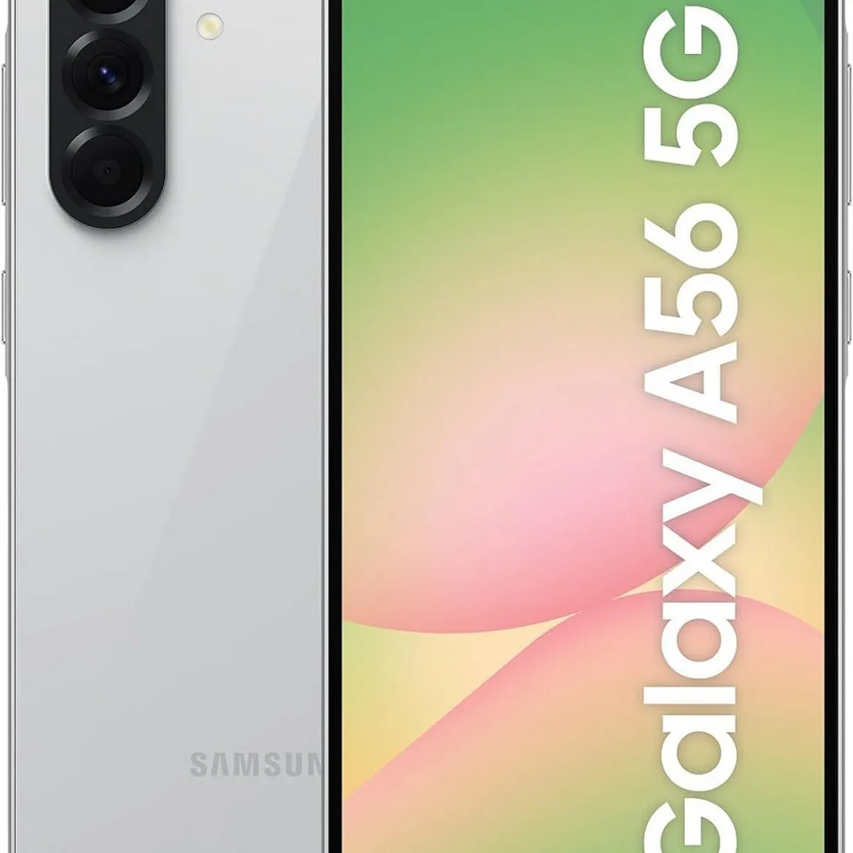 SAMSUNG - SAMSUNG Galaxy A56 Dual Sim A566B 5G 256GB 12GB - Gris Claro