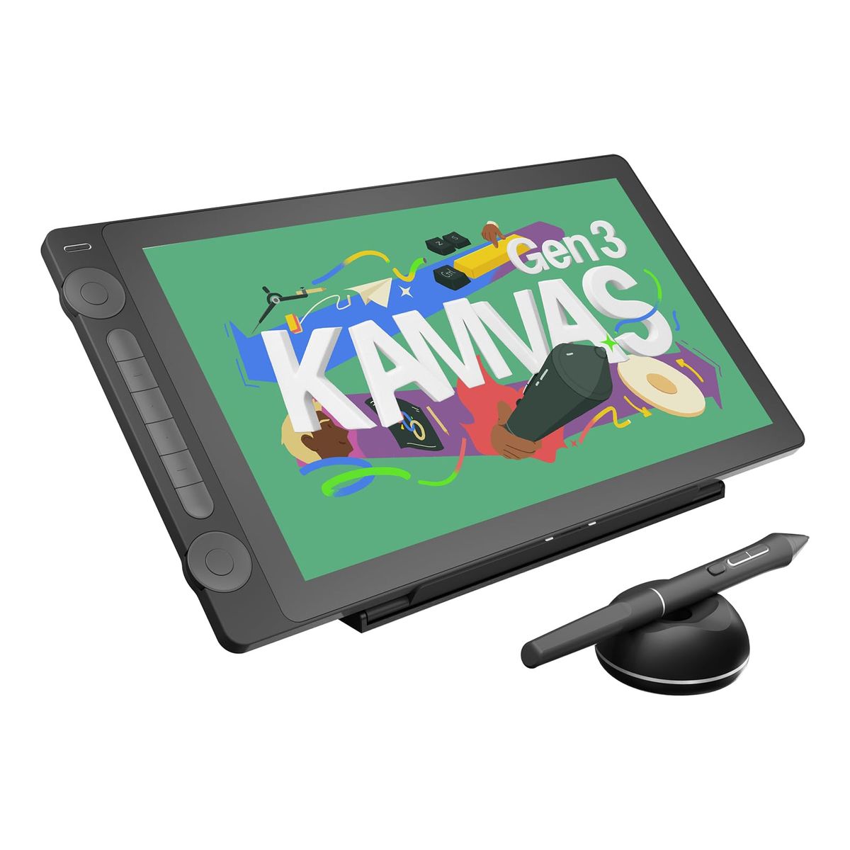 HUION - Tableta Gráfica Digitalizadora Huion Kamvas 16 Gen 3