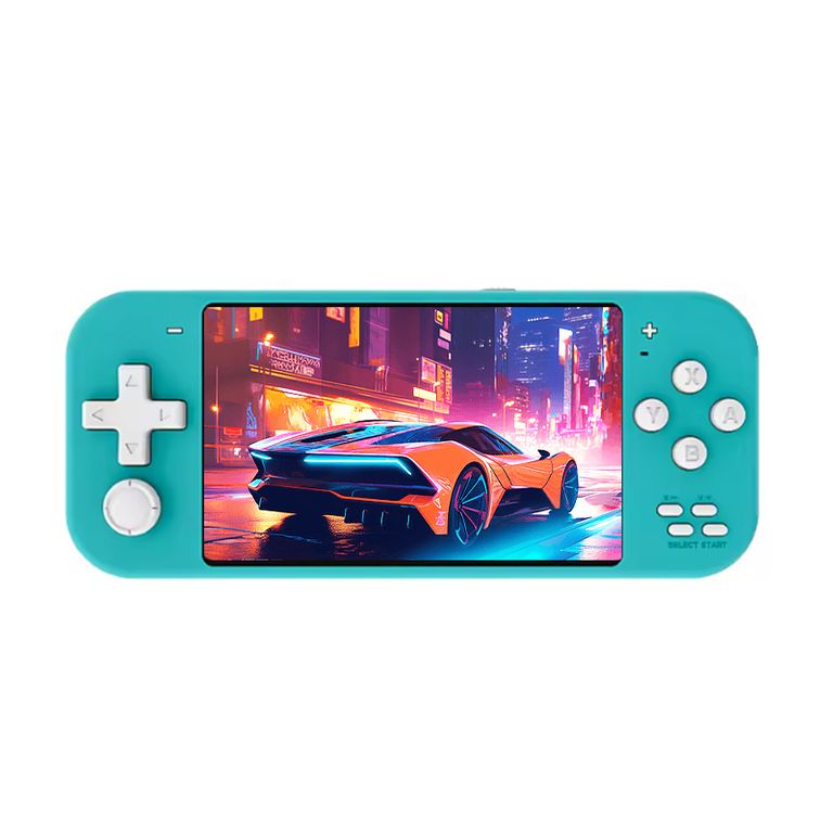 BRO TOUMI Consola de videojuegos X20 Mini videoconsola portátil -Azul