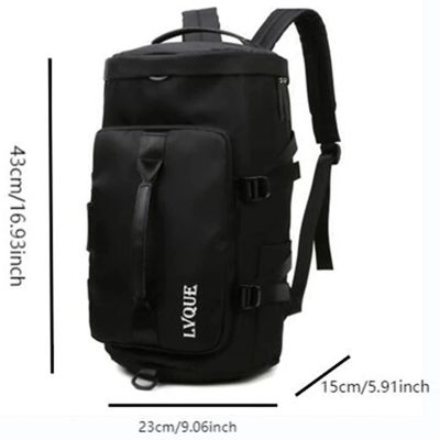 Imagen 2 del producto 4 en 1 Mochila Cartera Bolso Juvenil de Mujer Impermeable YSG-Pink