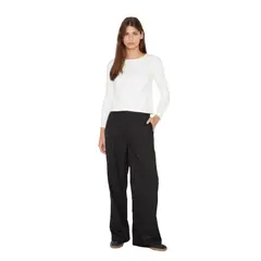 JACINTA TIENDA - Pantalón Porter líneas negro