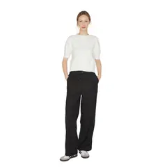 JACINTA TIENDA - Pantalón Porter líneas negro