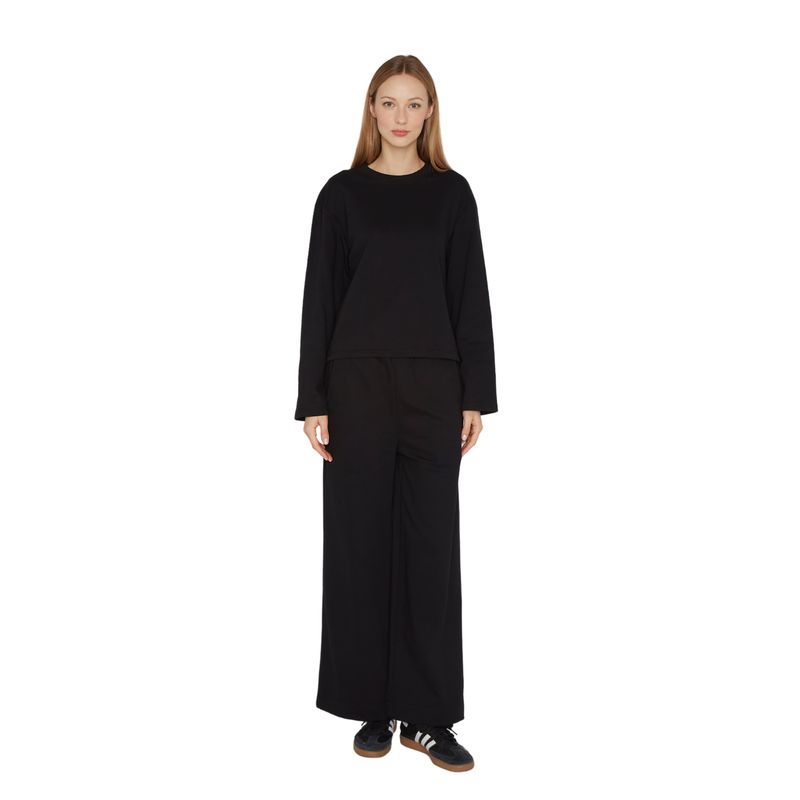 JACINTA TIENDA - Buzo Stone negro Jacinta Tienda
