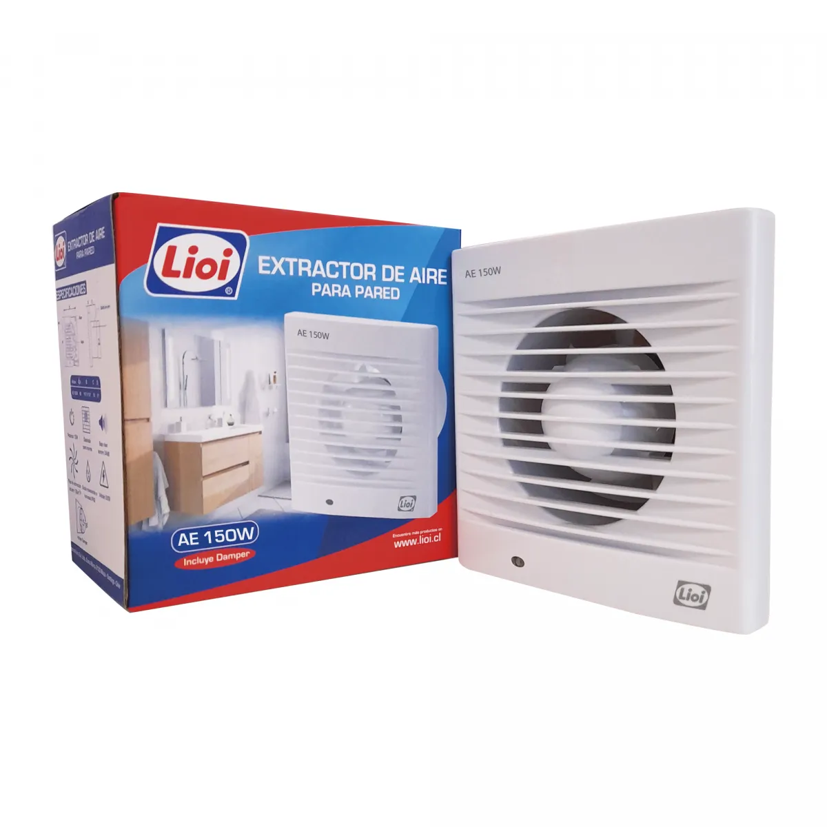 LIOI - EXTRACTOR DE AIRE 6" LIOI