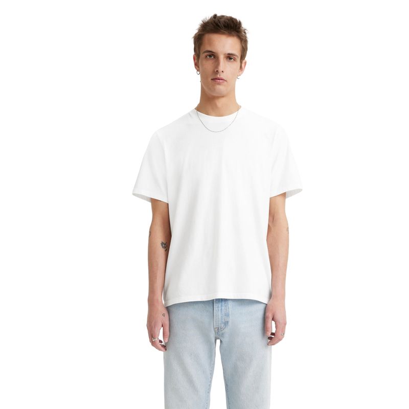 LEVIS - Polera Hombre The Essential Tee Blanco Levis