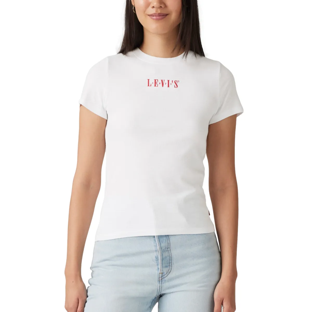 LEVIS - Polera Mujer Essential Tee Blanco Levis
