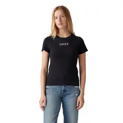 LEVIS - Polera Mujer Gr Essential Tee Negro