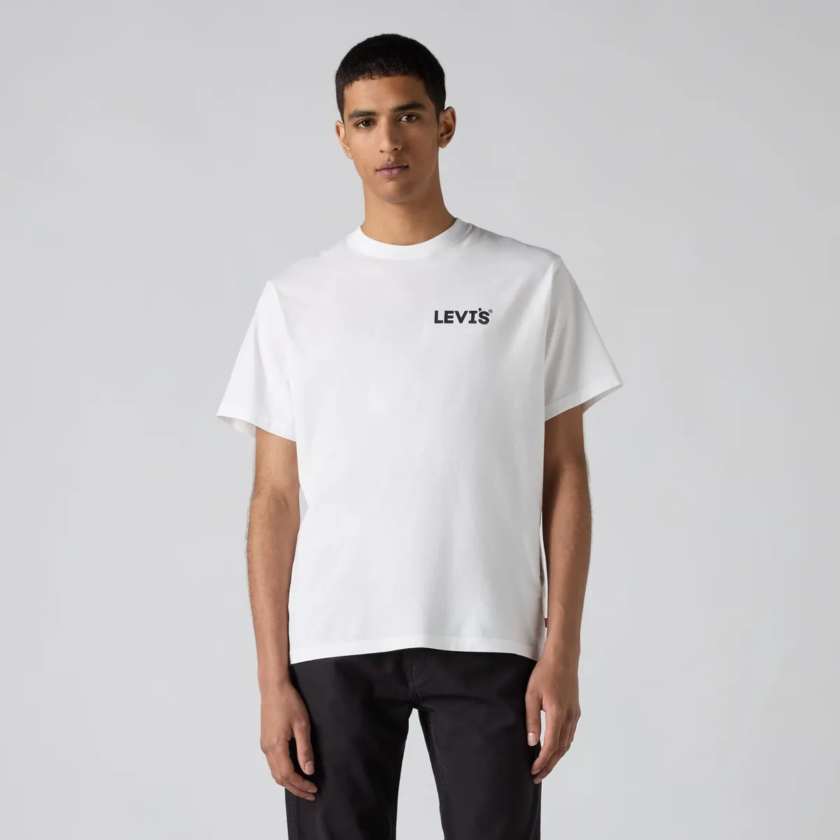 LEVIS - Polera Hombre Relaxed Fit Tee Blanco Levis