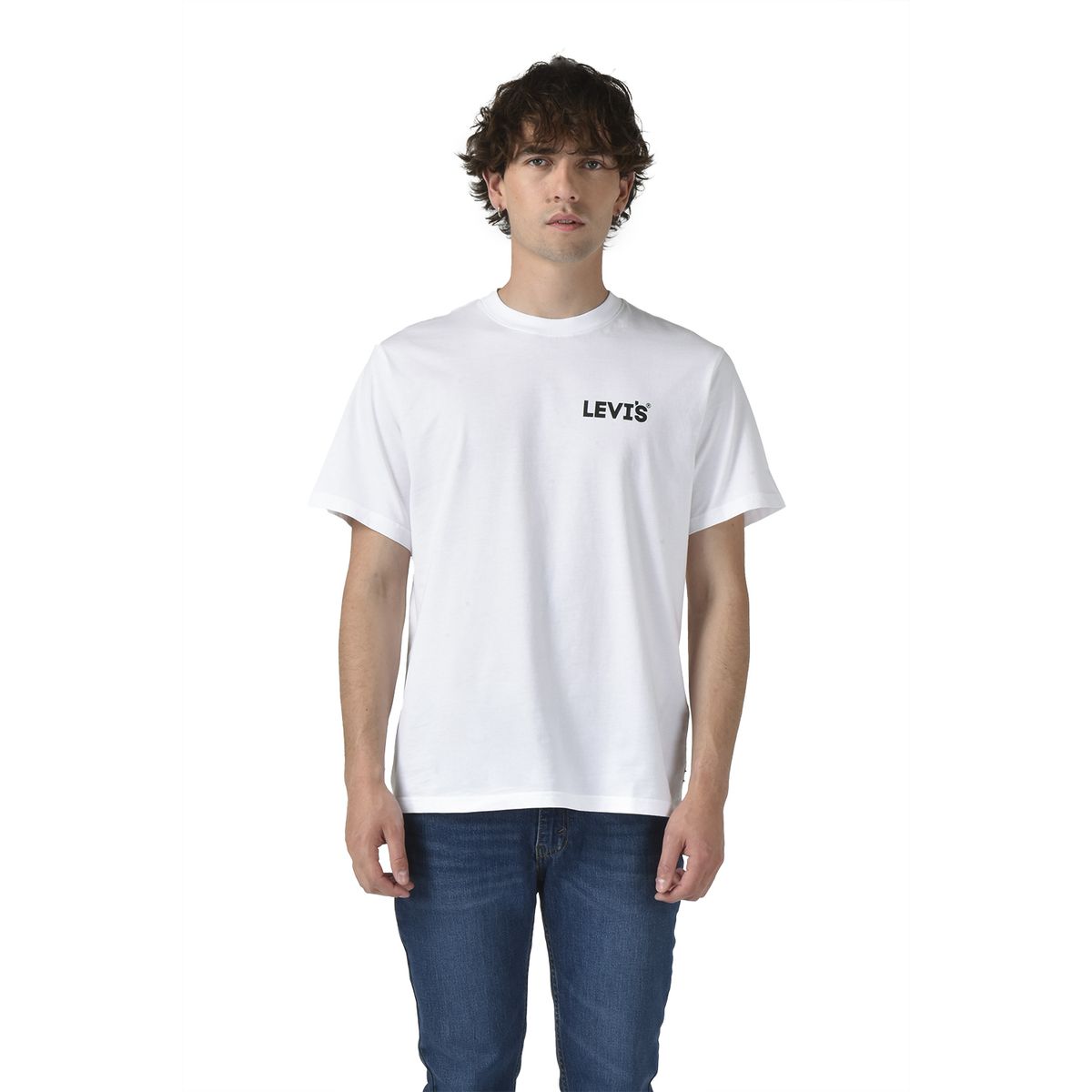 LEVIS - Polera Hombre Relaxed Fit Tee Blanco Levis