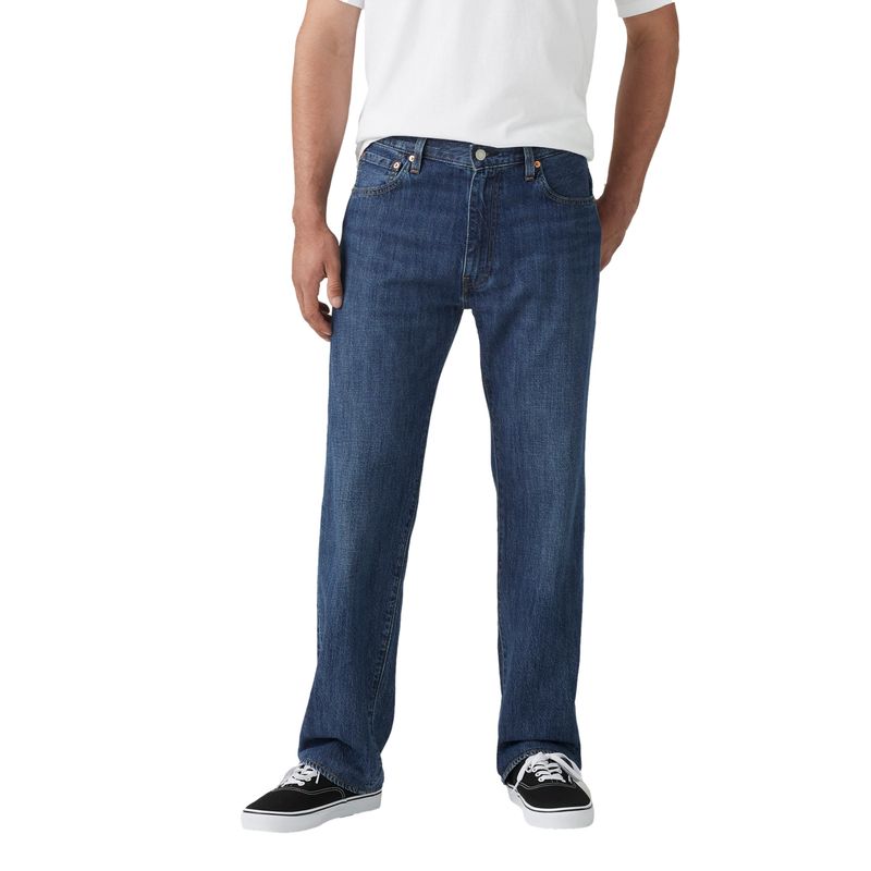 LEVIS - Jeans Hombre 555 Relaxed Straight Azul Levis