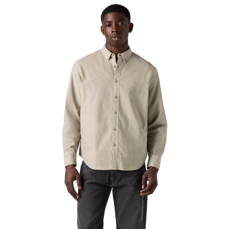LEVIS - Camisa Hombre Authentic Button Down Beige Levis