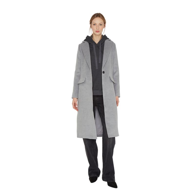 JACINTA TIENDA - Abrigo Paris gris Jacinta Tienda