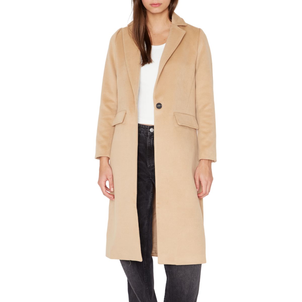 JACINTA TIENDA - Abrigo Paris camel Jacinta Tienda