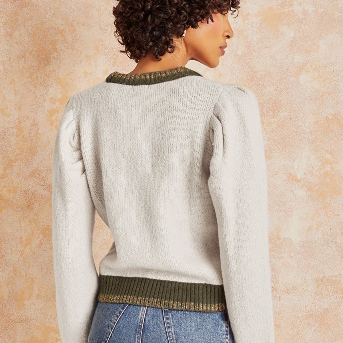 LOUNGE - Chaleco Boho Brillos LOUNGE