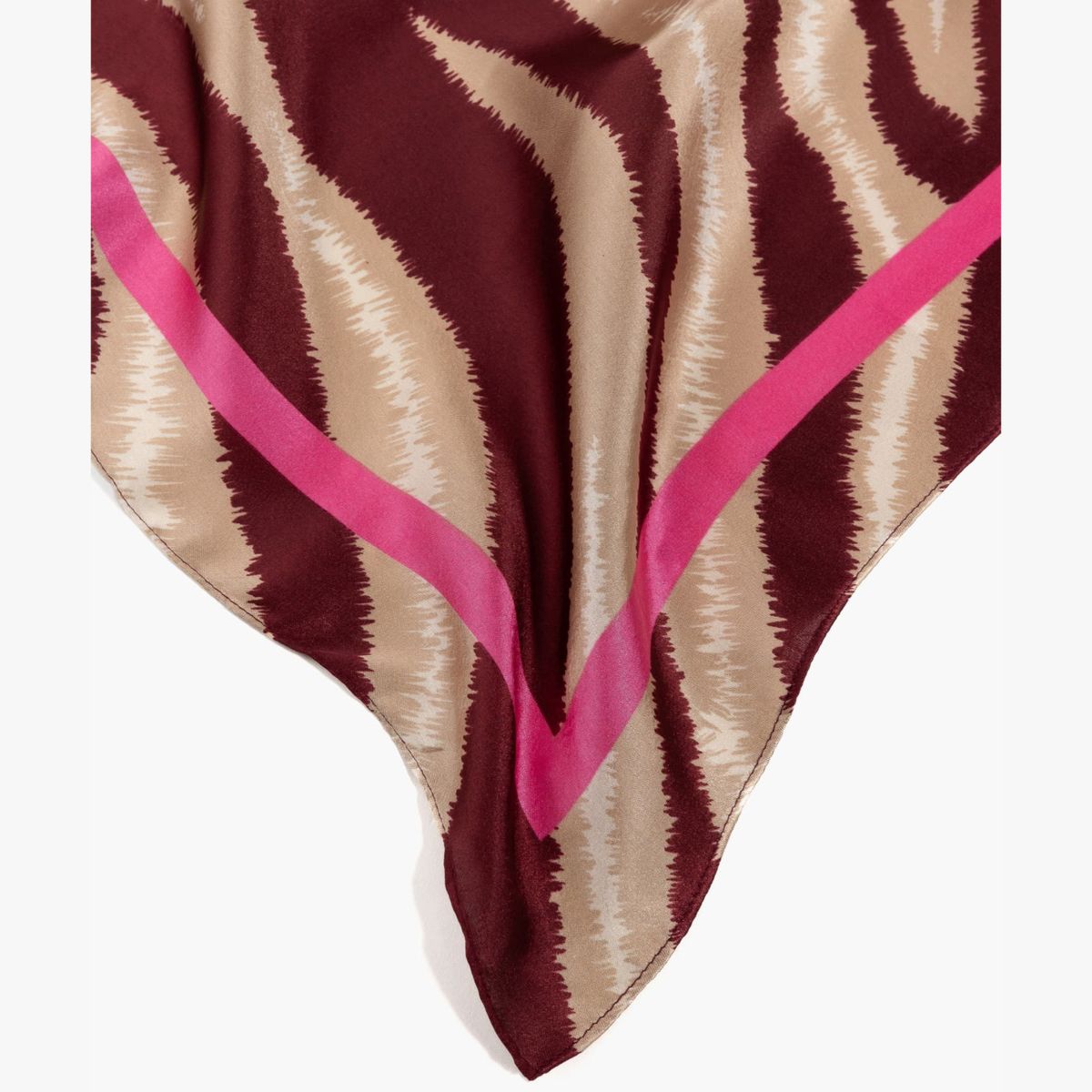 LOUNGE - Pañuelo Mujer Estampado Cebra