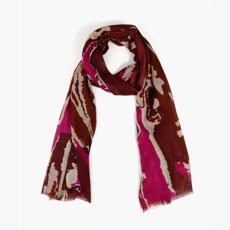 LOUNGE - Estola Manchas Horizontales Mujer