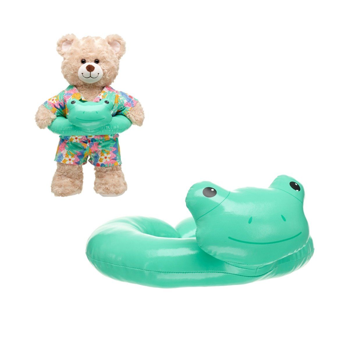 BUILD A BEAR - Flotador rana Build A Bear accesorio colección