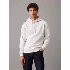 CALVIN KLEIN - Polerón con Gorro Monologo Gris