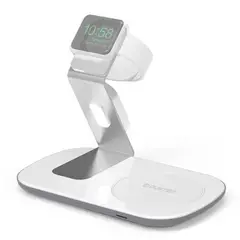 DUSTED - Base de carga Inalámbrica Dual para IPhone Apple Watch